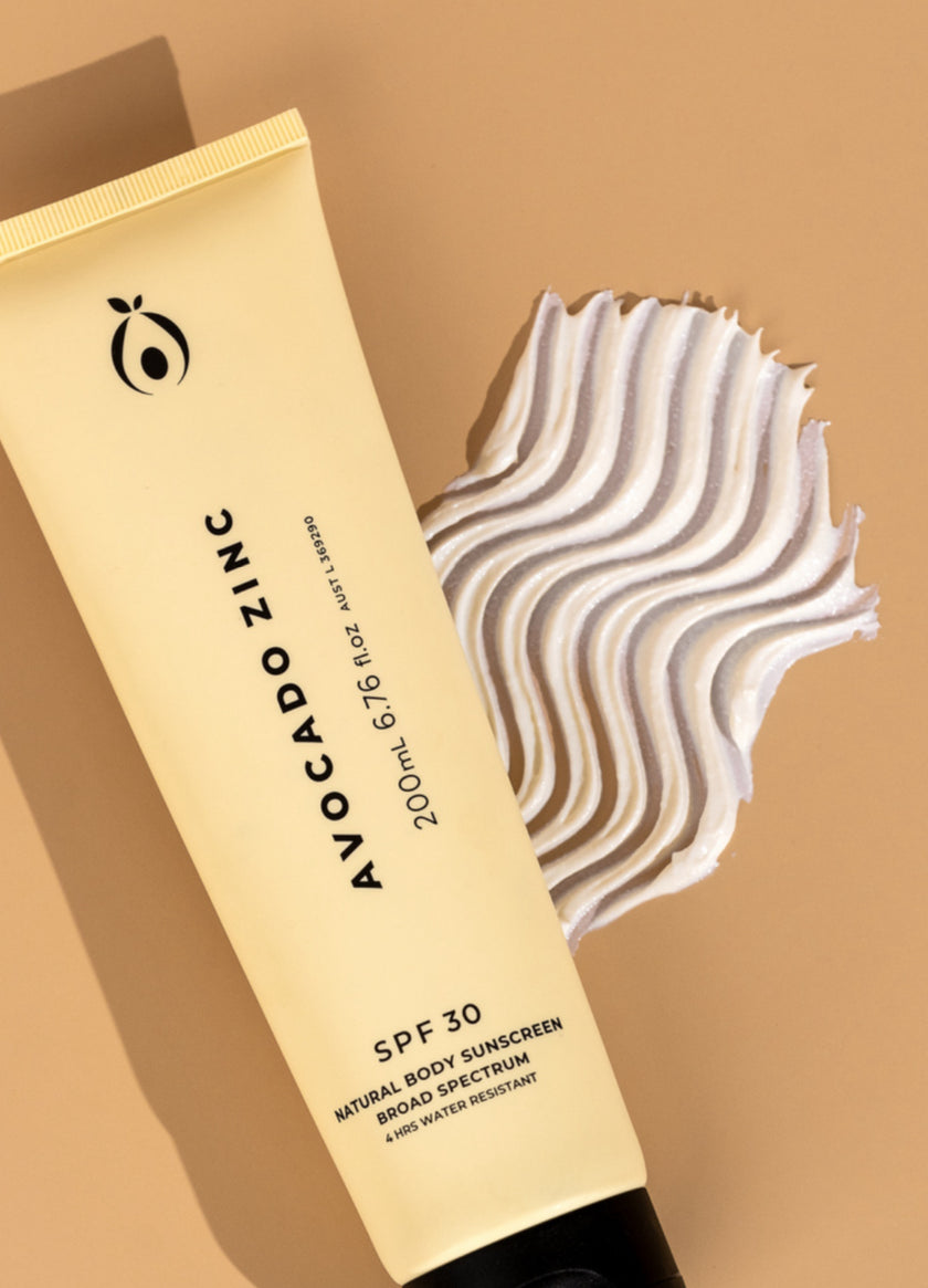 Avocado Zinc Natural Body Moisturiser