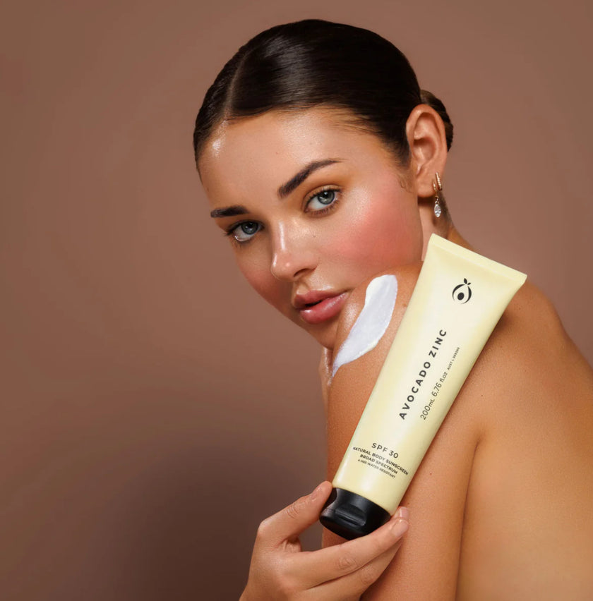 Avocado Zinc Natural Body Moisturiser