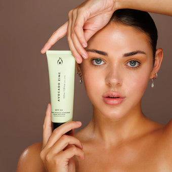 Avocado Zinc Natural Physical Sunscreen SPF50