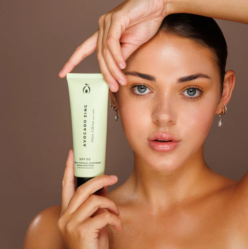 Avocado Zinc Natural Physical Sunscreen SPF50