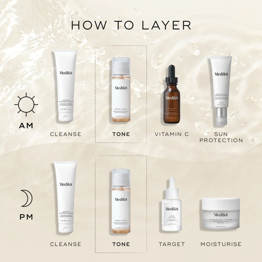 Medik8 Press & Glow 200ml